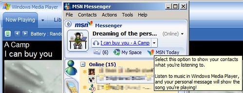 MSN Messenger ที่เป็นที่นิยมสำหรับวัยรุ่นมาก ๆ ในยุคนั้น