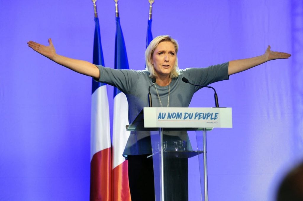 มารีน เลอแปง นักการเมืองขวาจัดของฝรั่งเศส ความหวังอันยิ่งใหญ่ของปูติน (CR:Twitter)