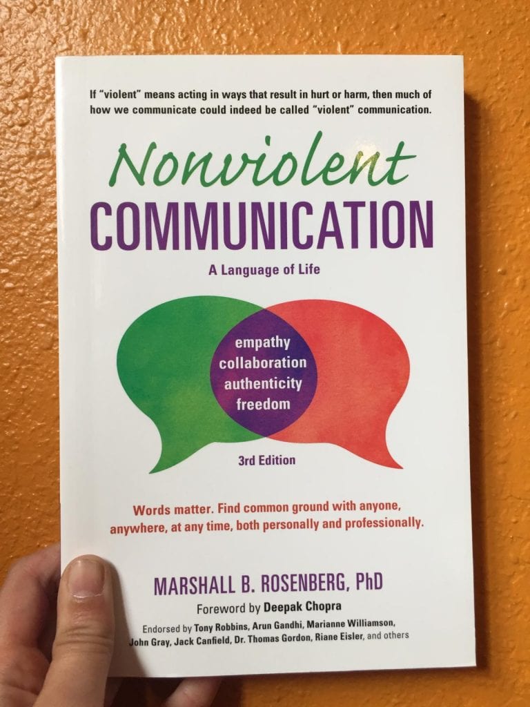 Nonviolent Communication หนังสือที่ Nadella ให้ผู้บริหารระดับสูงได้อ่านทุกคน (CR: Microscom Publishing)