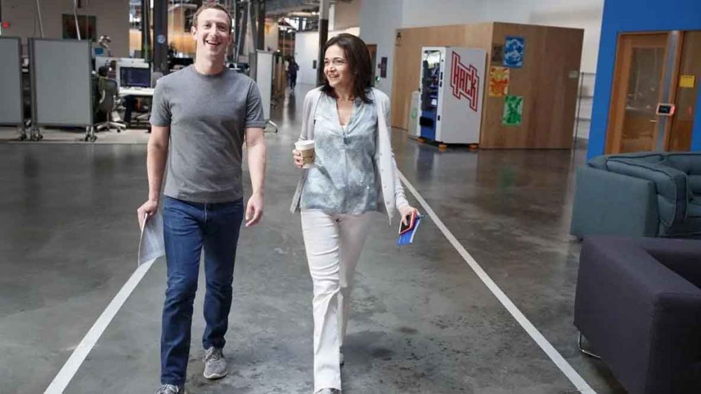Mark Zuckerberg ไว้วางใจ Sanberg เป็นอย่างมาก (CR:The Times)