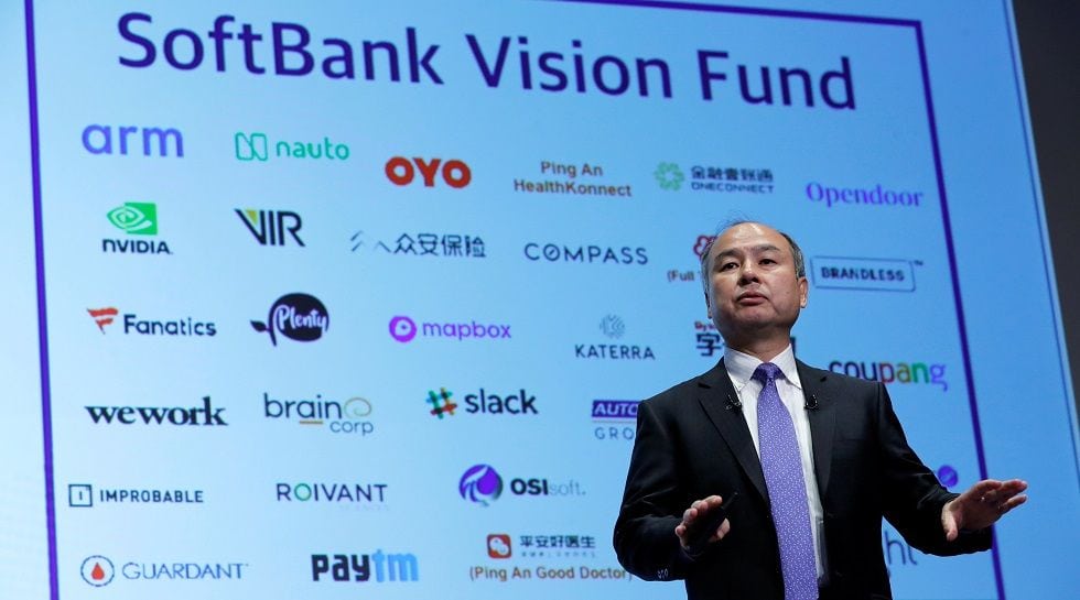 Vision Fund ของ Softbank ที่ขาดทุนอย่างมหาศาล (CR:DealStreetAsia)
