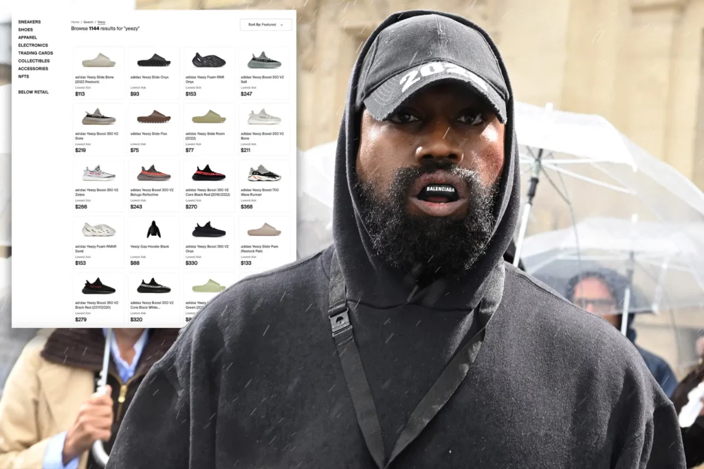 Kanye West ที่มีพฤติกรรมเอาแน่เอานอนไม่ได้ ทำให้ Adidas ได้ตัดความสัมพันธ์ (CR:New York Post)