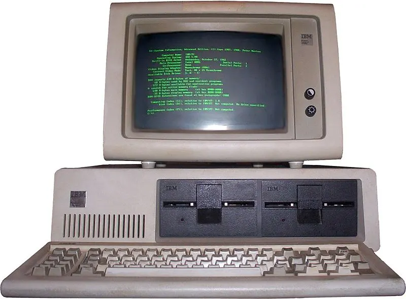 IBM PC ที่เปิดตัวและประสบความสำเร็จแทบจะทันที (CR:Wikipedia)