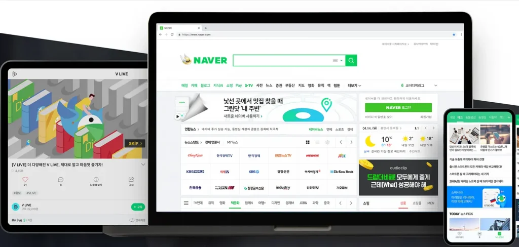 Naver ที่เป็นเหมือน Super App ครอบคลุมทุกพฤติกรรมของคนเกาหลี (CR:Medium)